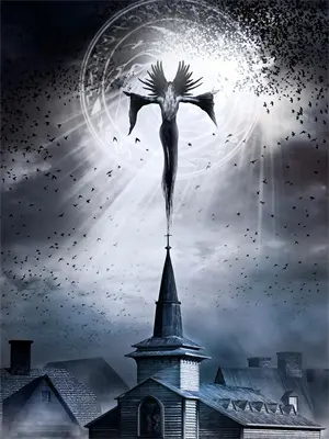 坠落时瞥见的落日